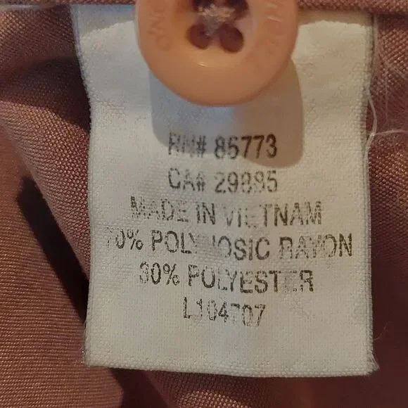 O'Neil Men's Dress Shirt Brown  Size M - Picture 12 of 13